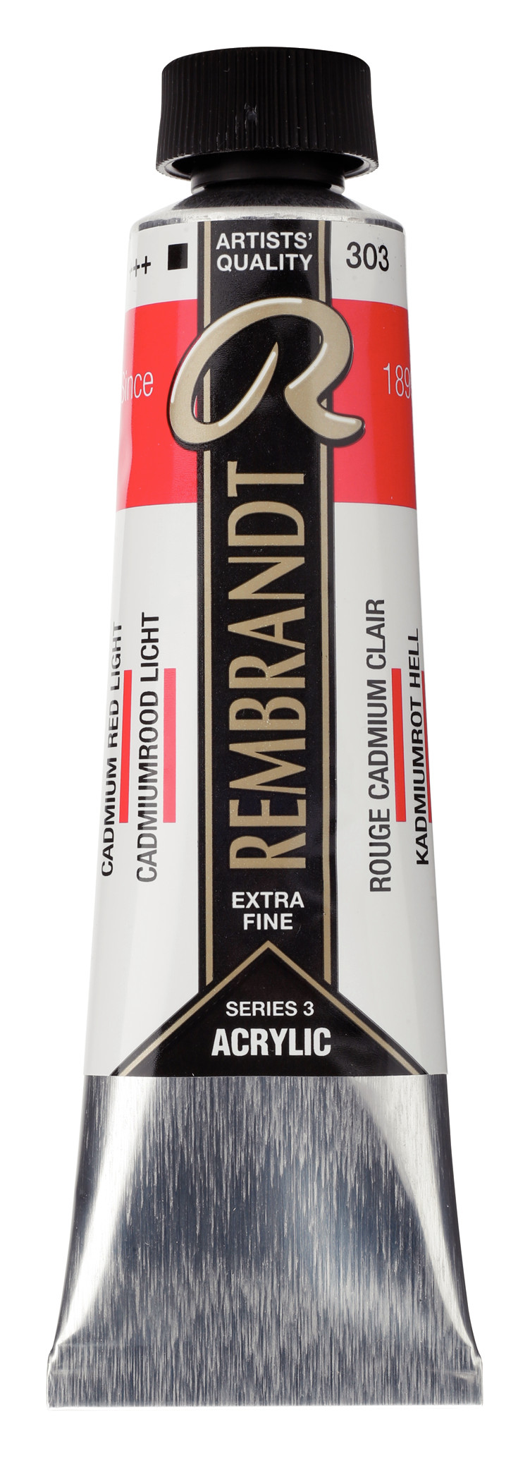 Rembrandt Acrylics 40ml Cadmium Red Light - 2