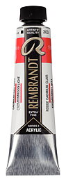 Rembrandt Acrylics 40ml Cadmium Red Light