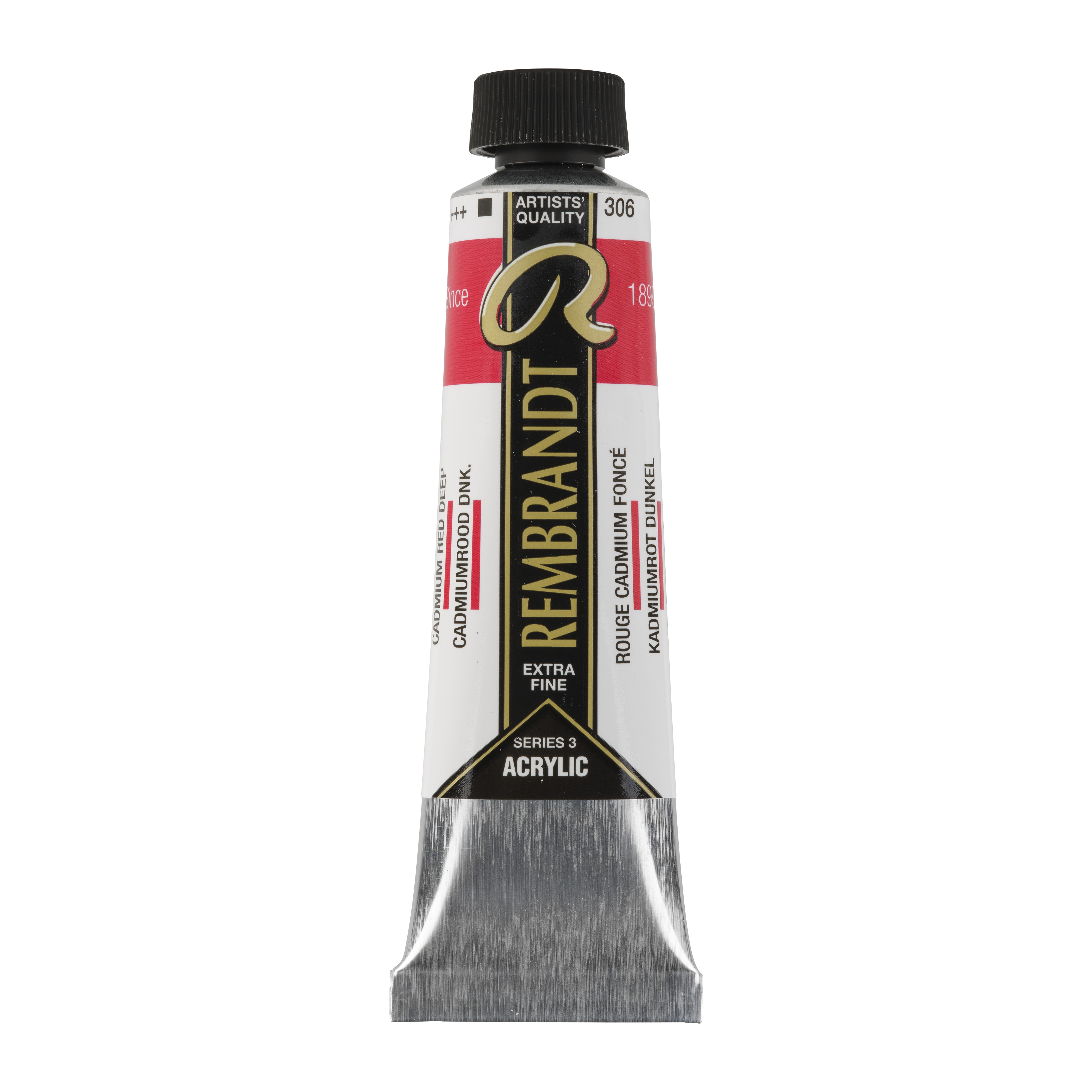Rembrandt Acrylics 40ml Cadmium Red Deep - 2