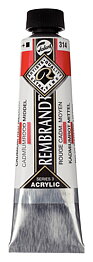 Rembrandt Acrylics 40ml Cadmium Red Medium