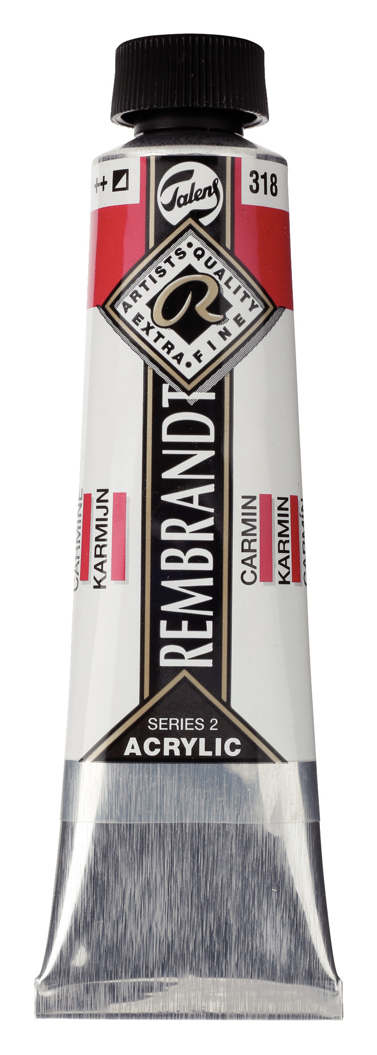 Rembrandt Acrylics 40ml Carmine - 2