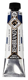 Rembrandt Acrylics 40ml Phthalo Turquoise Blue