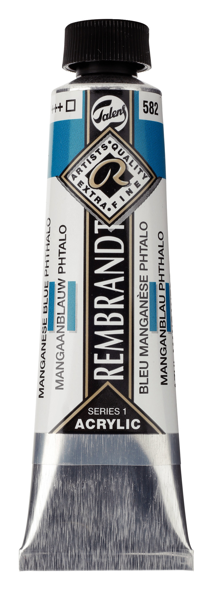 Rembrandt Acrylics 40ml Manganese Blue Phthalo - 2