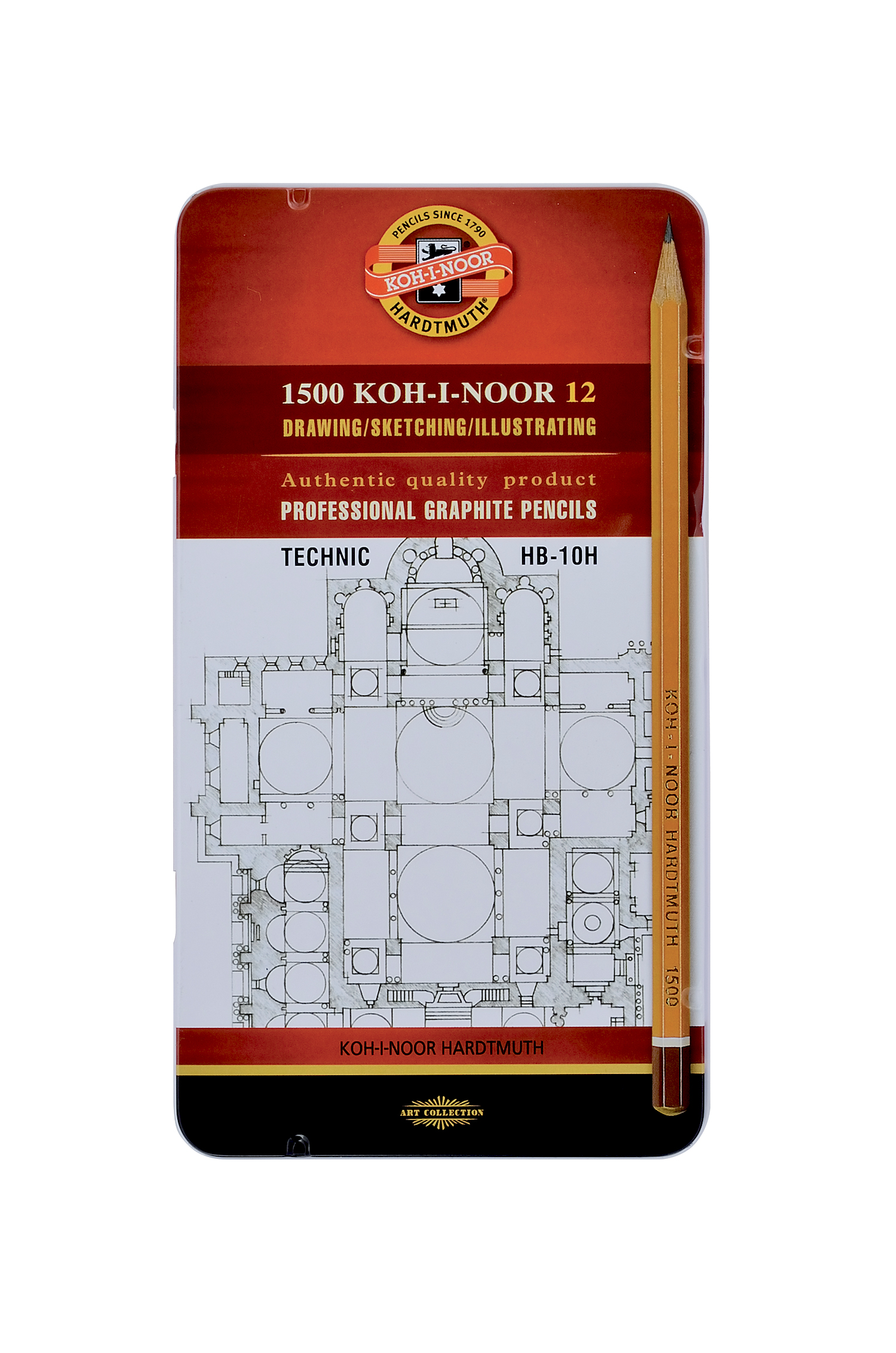 Professional Graphite Pencil 1502 - 3