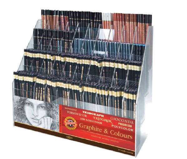 Display Graphite pencil