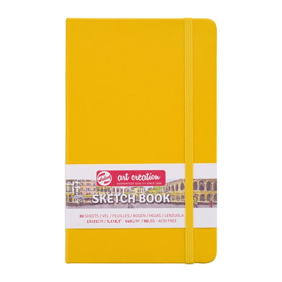 SketchBook Golden Yellow 13 x 21 cm
