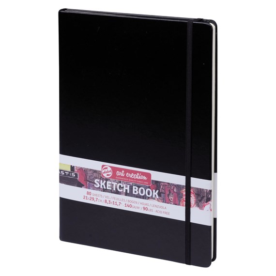 SketchBook Black 21 x 30 cm