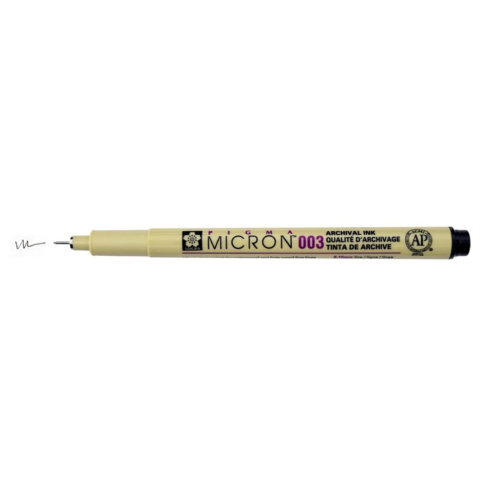 Sakura Pigma Micron Fineliner 003 - 0,15 mm