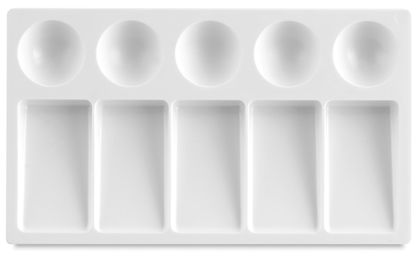 Plastaplett rektangulär 5+5
