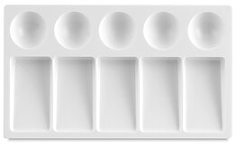 Plastaplett rektangulär  5+5