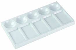 Plastaplett rektangulär  5+5 Talens
