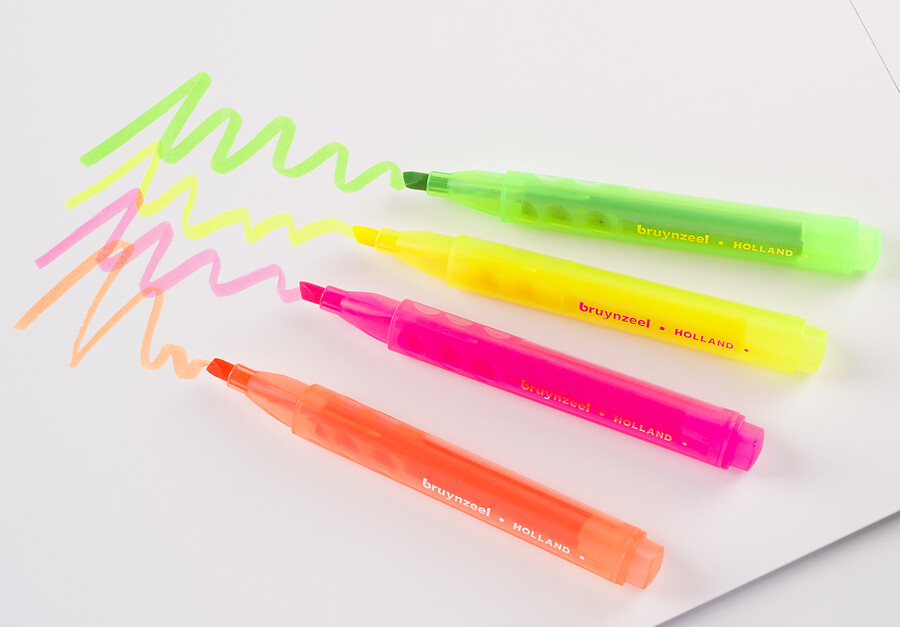 Highlighters set 4 Neon - 3