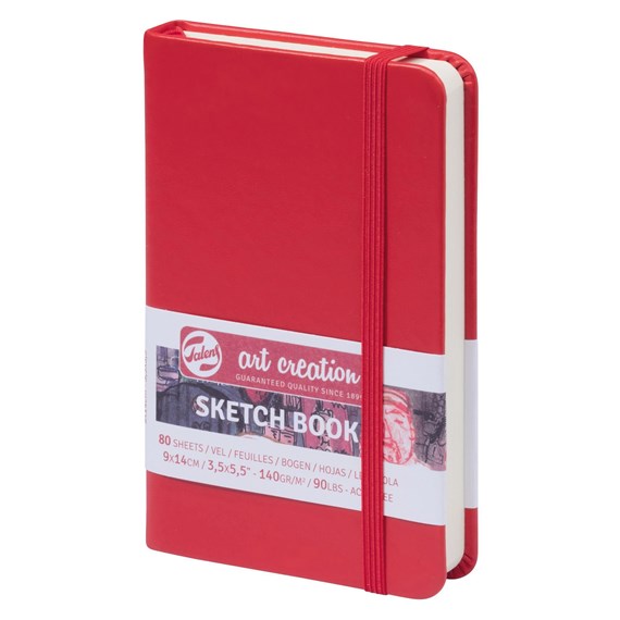 SketchBook Red 9 x 14 cm
