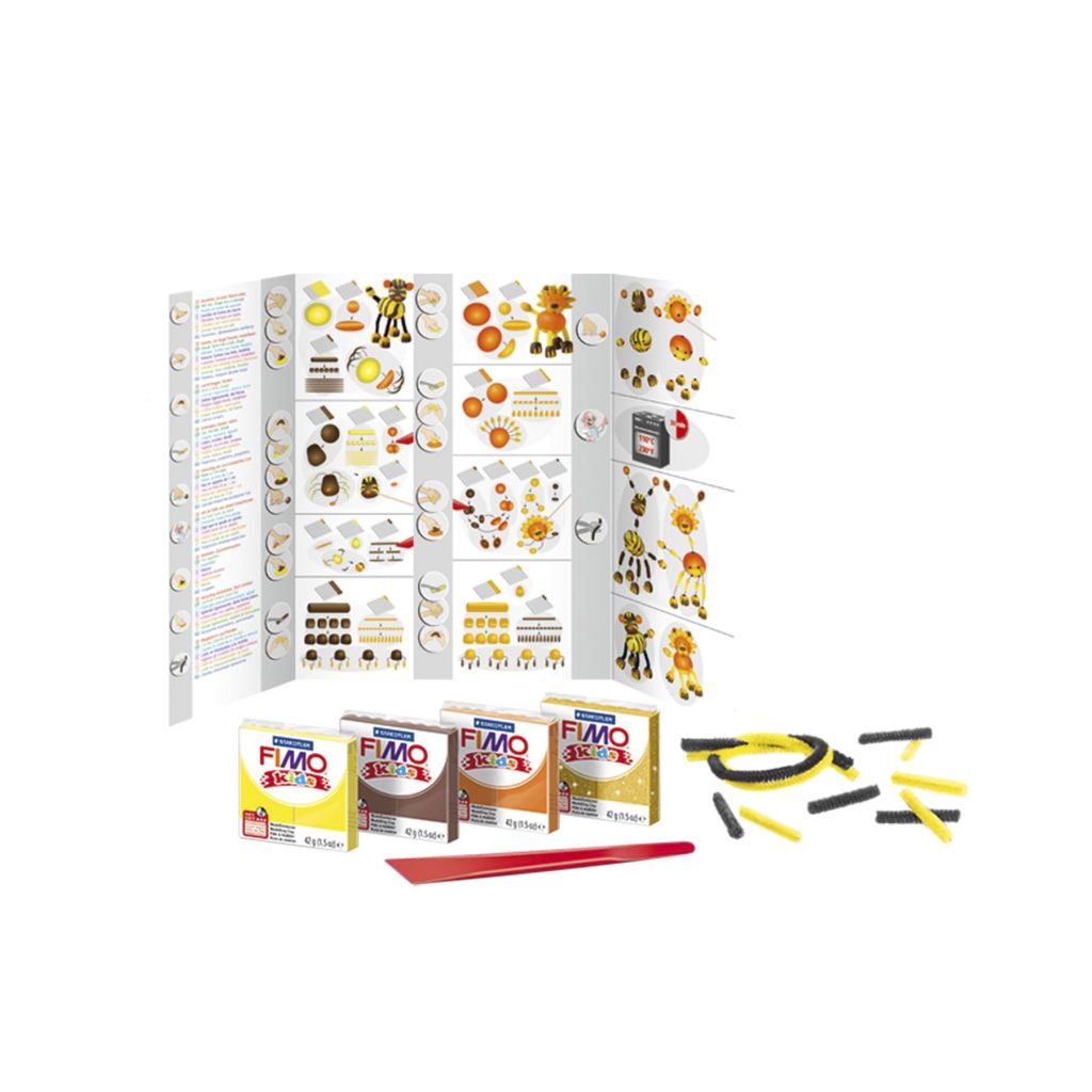 FIMO® kids 8033 Crazy Animals Lion & Tiger - 2