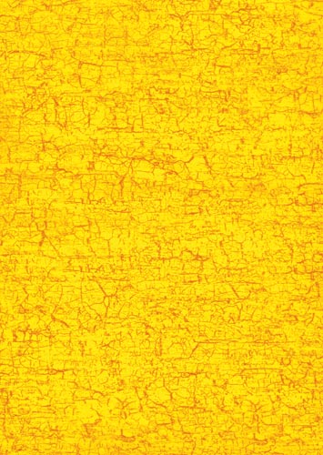 Decopatch papper - Krackelerat gul