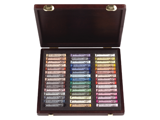 Rembrandt soft pastels portrait Traditional box 300H45P