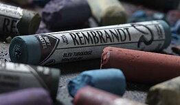 Rembrandt soft pastels dark colours set