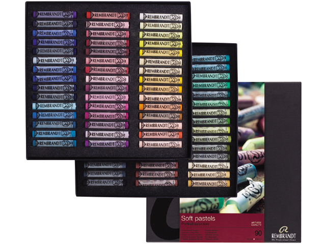 Rembrandt soft pastels portrait Professional set 300C90P - 4