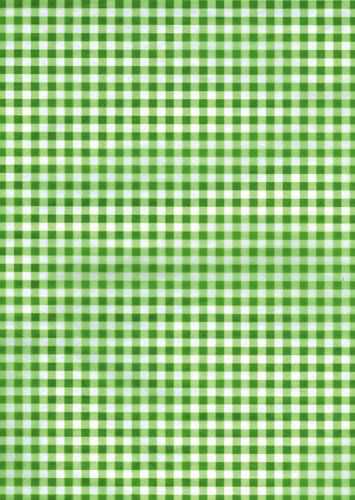Decopatch papper - Green Ginham