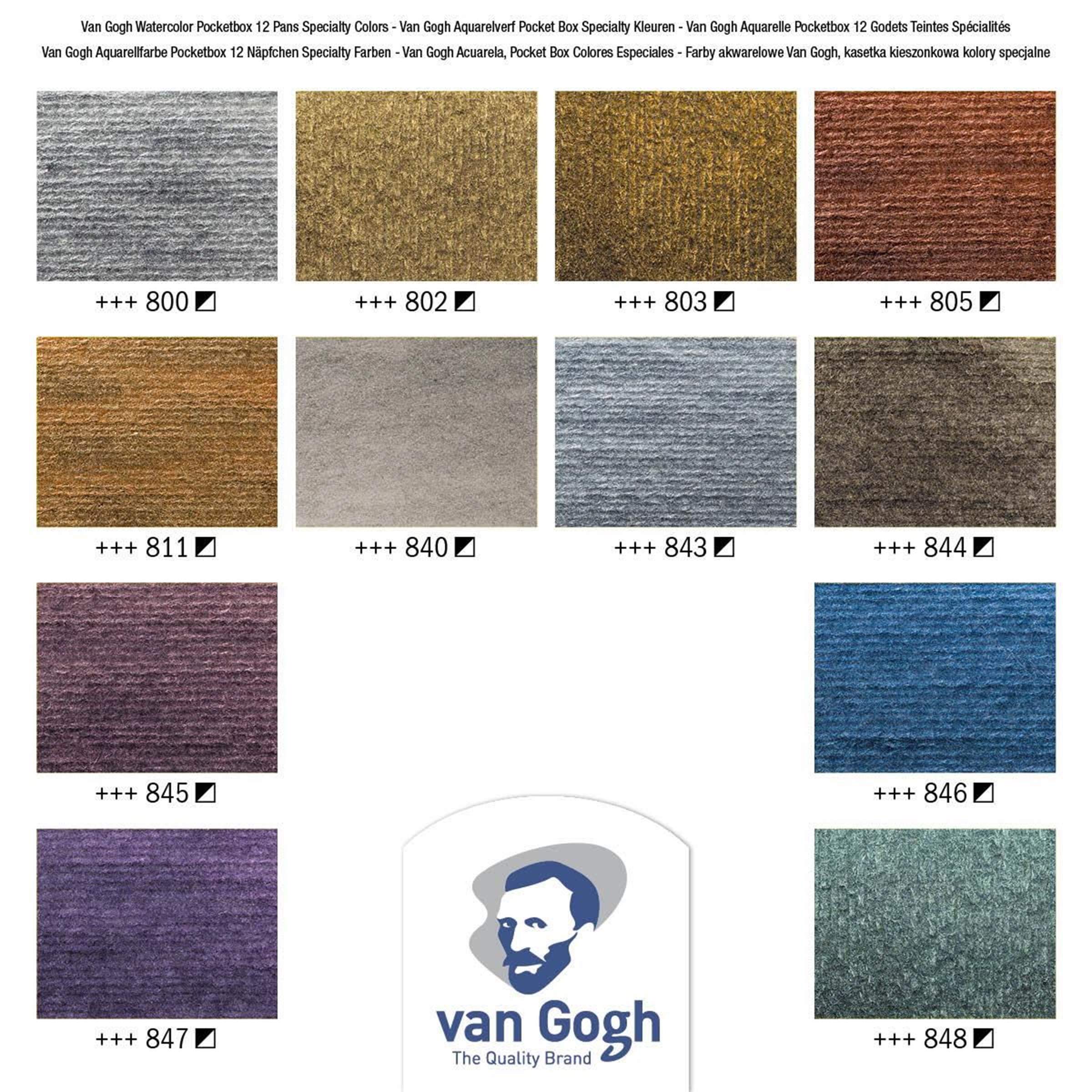 Van Gogh Watercolour Pocketbox Specialty - 3