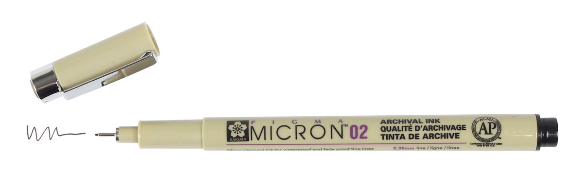 Sakura Pigma Micron Fineliner 02 0,3 mm - 4