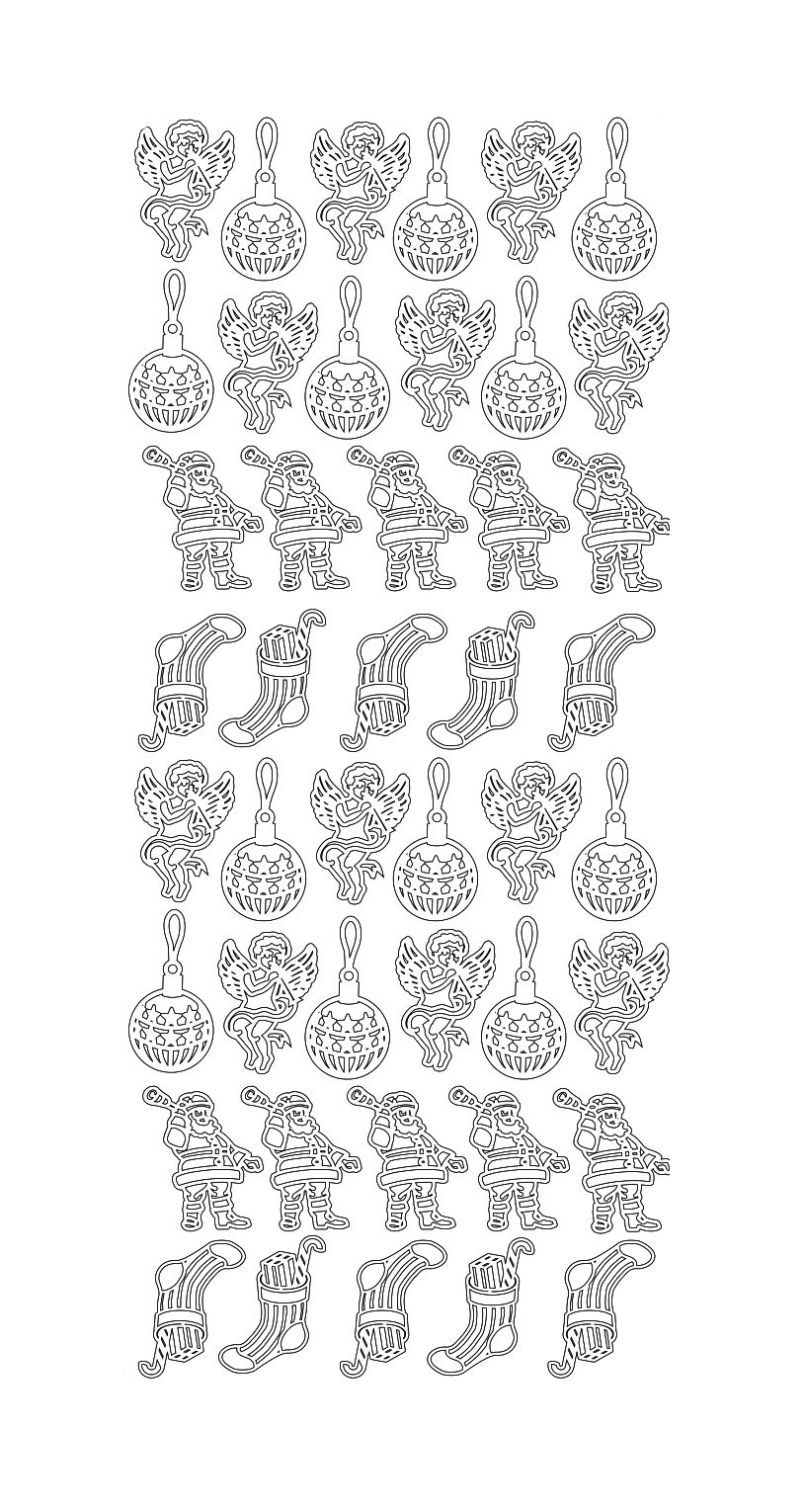 Stickers - Änglar och Tomtar - 2
