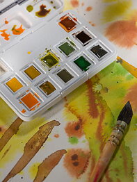 Van Gogh Watercolour Pocketbox Shades of Nature