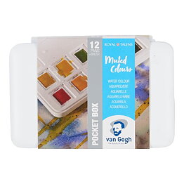 Van Gogh Watercolour Pocketbox Muted Colours