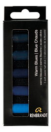 Rembrandt Soft Pastel Micro Sets 5.5 Warm Blues