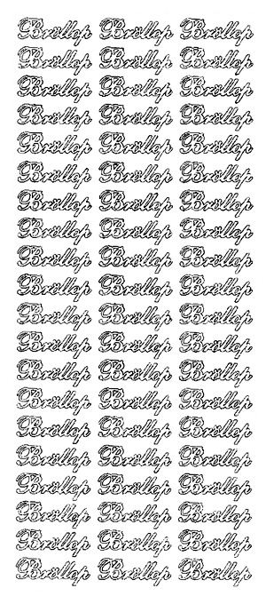 Stickers - Bröllop - 2