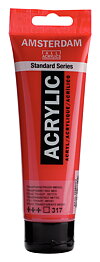 Amsterdam 120ml - Transparen Red Medium