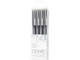 Copic Multiliner Cool Grey set om 4 pennor