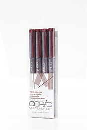 Copic Multiliner Wine set om 4 pennor