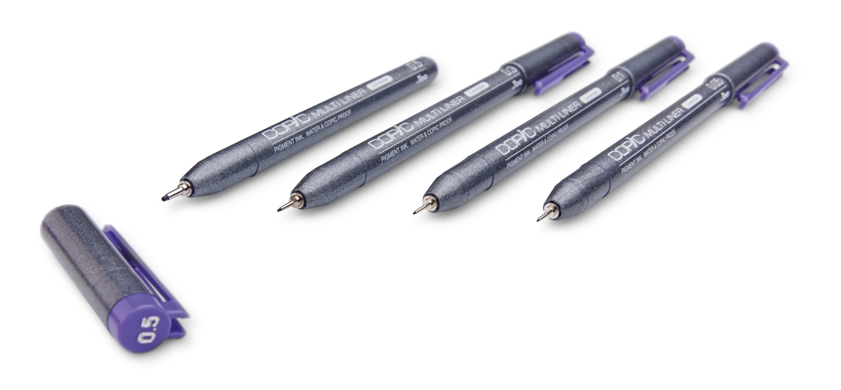 Copic Multiliner Lavender set om 4 pennor - 3