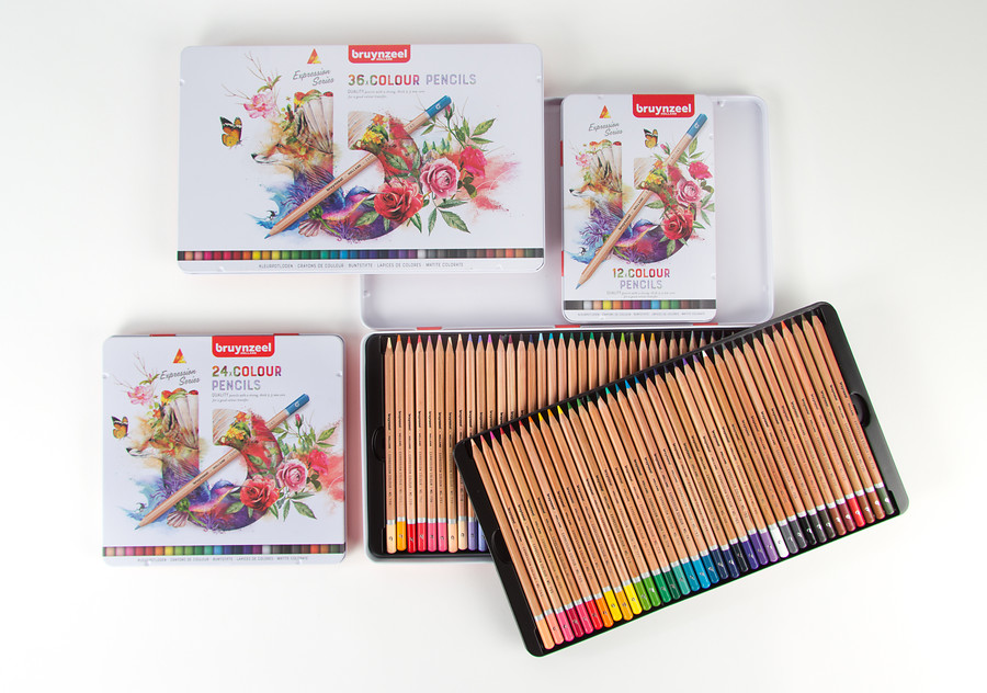 Bruynzeel Expression colour 24 pencil tin - 6