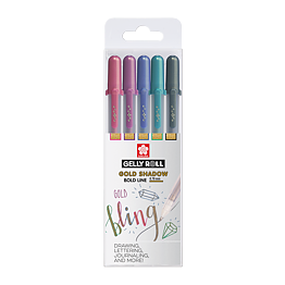 Gelly Gold Shadow Set 5