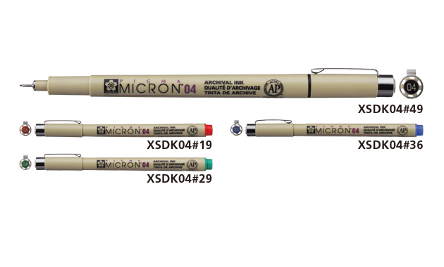 Sakura Pigma Micron Fineliner 04 0,4 mm