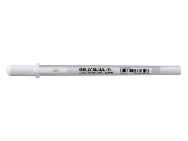 Gelly Roll Basic White Gel Pen Fine 0,3 mm