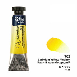 ROSA Gallery akvarellfärg 10 ml – Cadmium Yellow Medium
