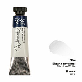 ROSA Gallery akvarellfärg 10 ml – Titanium White