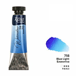 ROSA Gallery akvarellfärg 10 ml – Blue Light