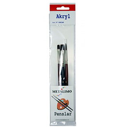 Penselset - Akryl