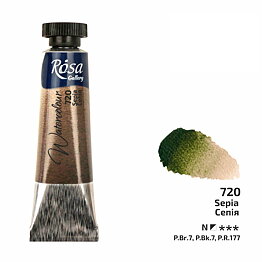 ROSA Gallery akvarellfärg 10 ml – Sepia