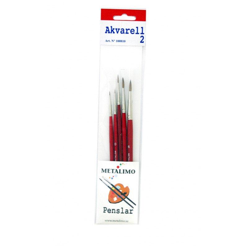 Penselset - Akvarell no.2