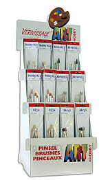 Penselset Display