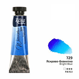 ROSA Gallery akvarellfärg 10 ml – Bright Blue