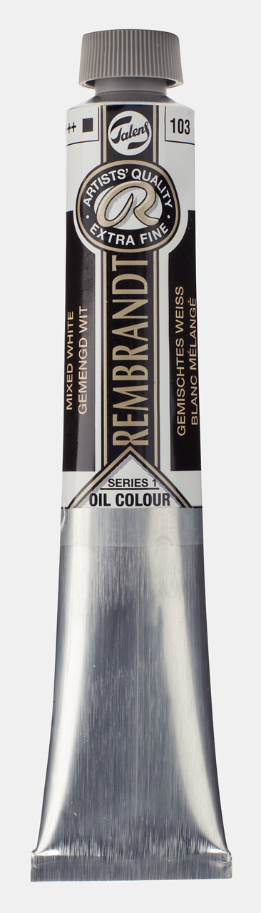 Rembrandt Oil 60ml Mixed White - 2