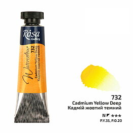 ROSA Gallery akvarellfärg 10 ml – Cadmium Yellow Deep