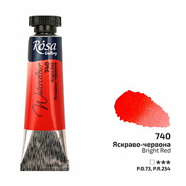 ROSA Gallery akvarellfärg 10 ml – Bright Red