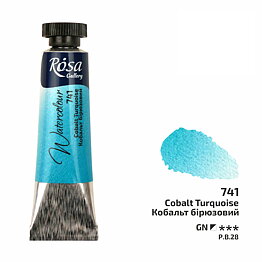 ROSA Gallery akvarellfärg 10 ml – Cobalt Turquoise